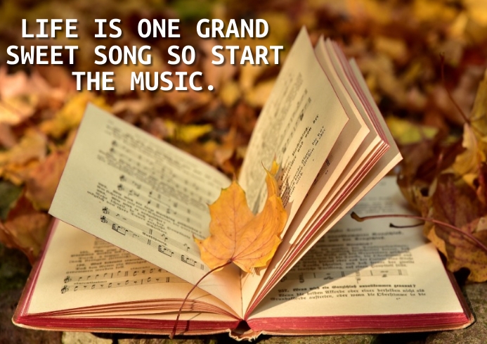 MUSIC AND SONG QUOTE TEMPLATE | PosterMyWall