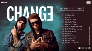 Music Band Animated Youtube Album Cover Track List Præsentation (16:9) template