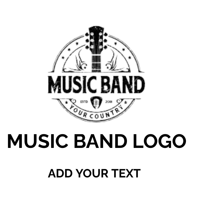 Band Logo Examples MUSIC BAND LOGO Template | PosterMyWall