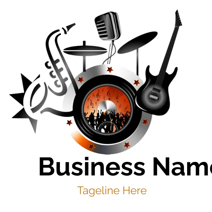 Music band logo Template PosterMyWall