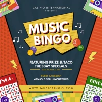 Music Bingo Instagram Post template