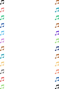 Music Category Design Template | Musical Notes Design Template 海报