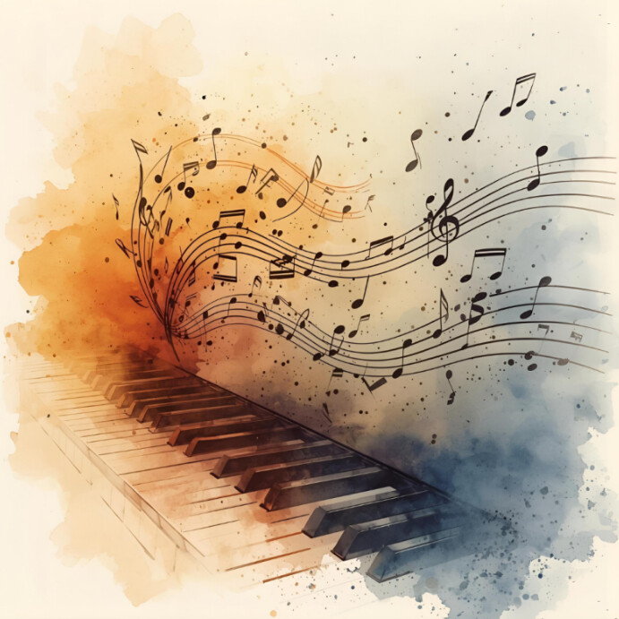 music class background template | musical ad digital social media Instagram Post