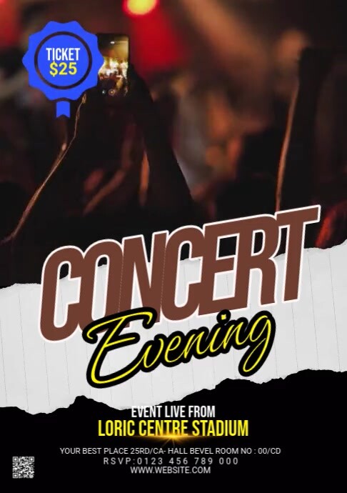 Music Concert Flyer Template | PosterMyWall