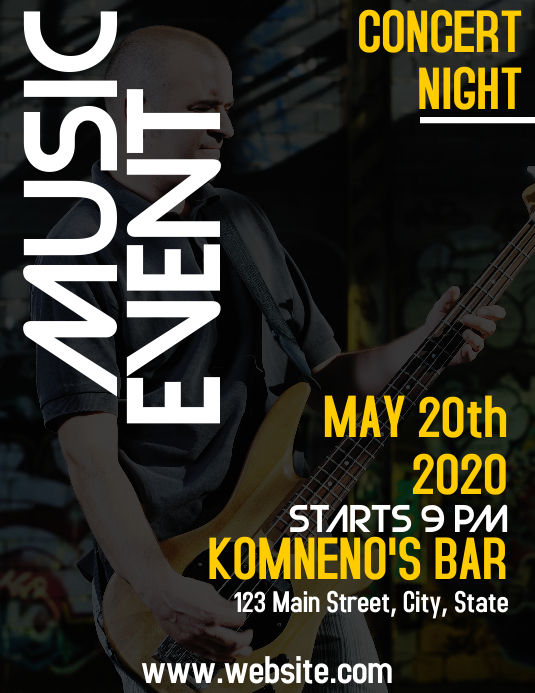 Concert Ad Examples Commercial Examples For Concert – KDMW