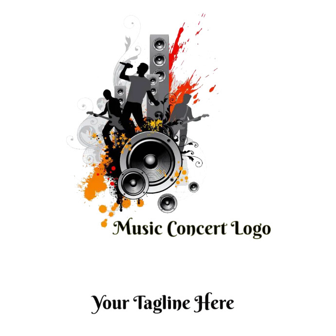 Music Concert Logo Design Company Logo Template | PosterMyWall