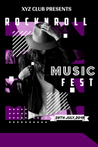 Music Concert Poster Template Design Iphosta