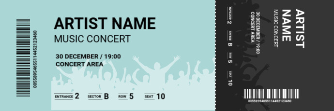 Copy of Music Concert ticket | PosterMyWall