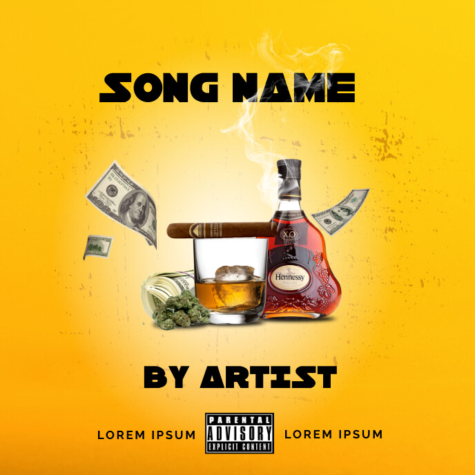 Basic Music Covers music cover Template | PosterMyWall