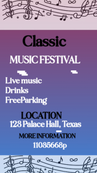 Music WhatsApp Status template