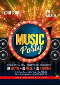 Music A1 template
