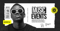 Music Event ADS Facebook Shared Image template