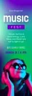 Music Event Banner template