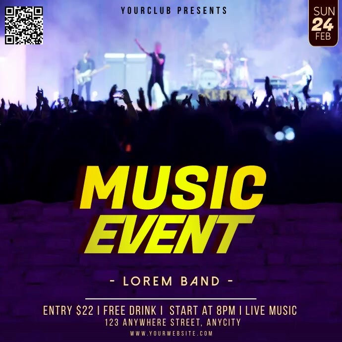 Copy of Music Event | PosterMyWall