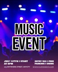MUSIC EVENT Instagram Portrait template