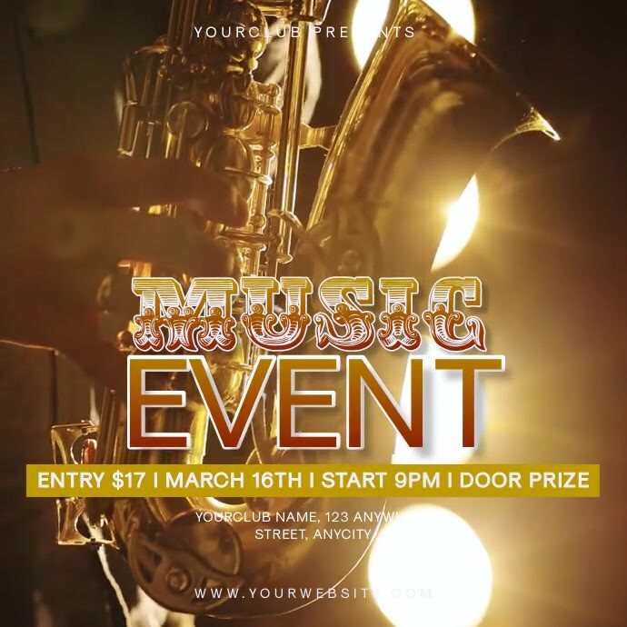 Copy of Music Event | PosterMyWall