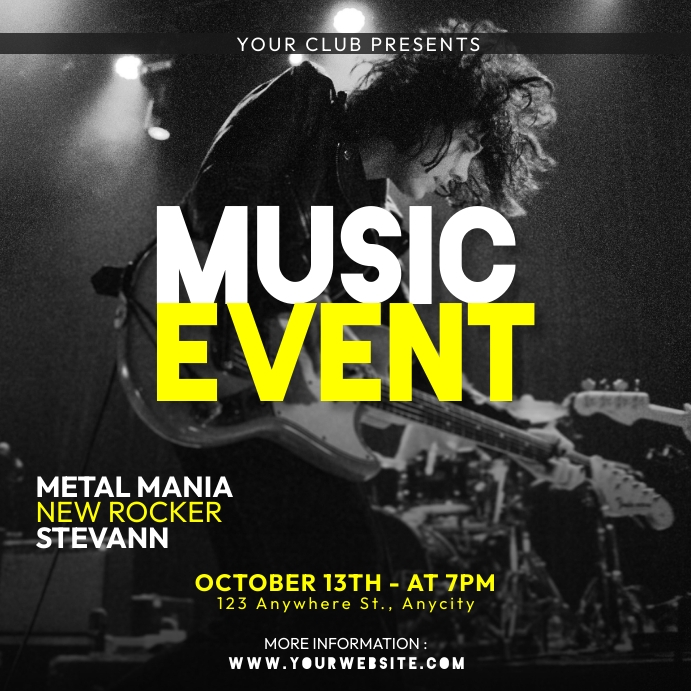 Copy of Music Event | PosterMyWall