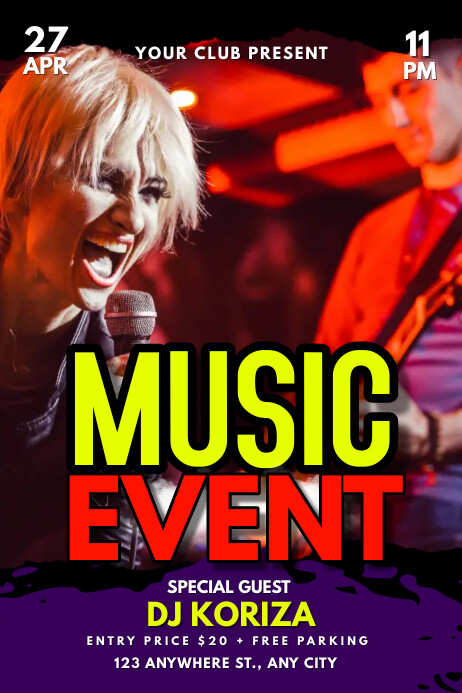 Copy of Music Event | PosterMyWall