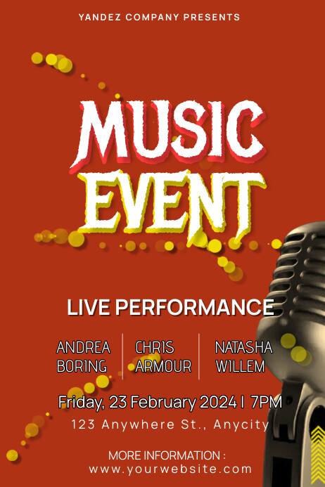 Copy of Music Event | PosterMyWall