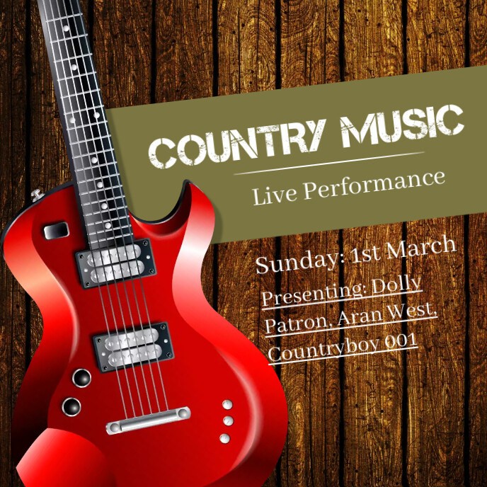 Events Album Music event Template | PosterMyWall
