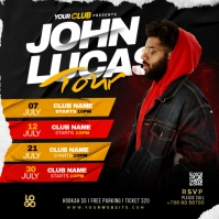 music event Pos Instagram template