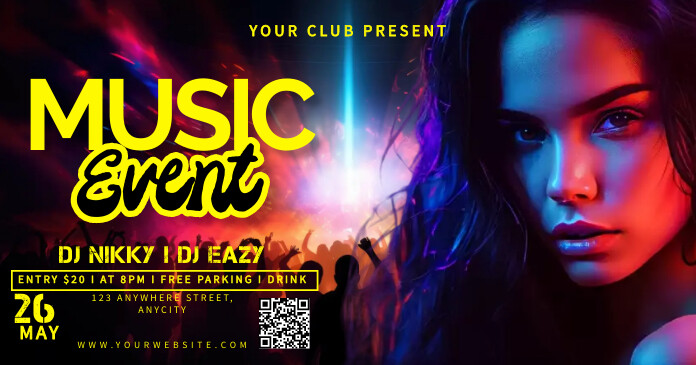 Plantilla de Music Event | PosterMyWall
