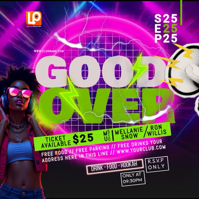 Music Event Instagram Post Video Template | PosterMyWall
