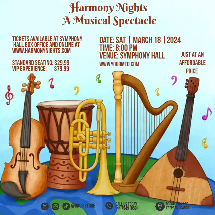 Copy of music event poster | PosterMyWall