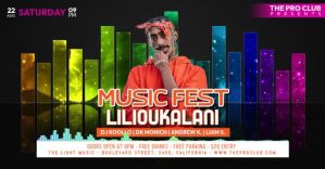 Music Fest Banner Video Imagem partilhada do Facebook template