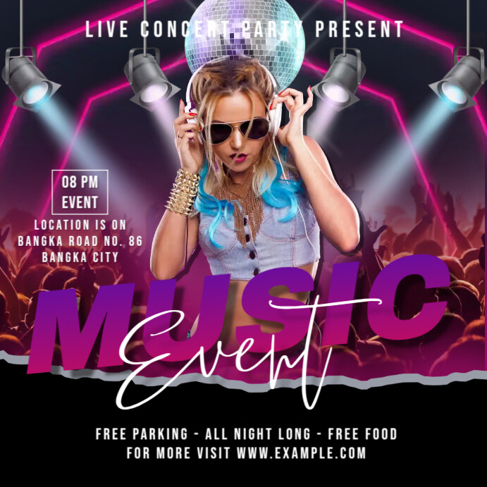 Music Festival Ads Template | PosterMyWall