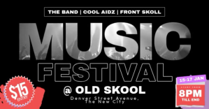 Music Festival Concert Banner Facebook begivenhed cover template