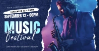 music festival Facebook Shared Image template
