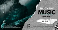 Music Festival Facebook Shared Image template