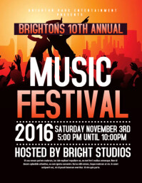 Design Concert Posters And Flyers Postermywall