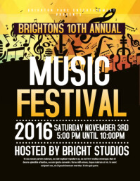 Design A Free Music Festival Poster Online Postermywall