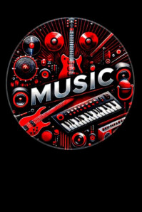 Music festival template Poster