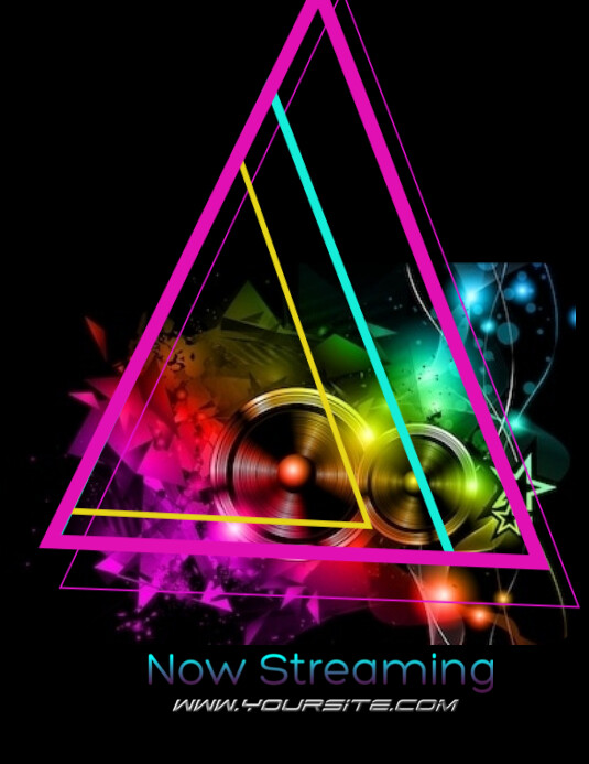 Music Flyer Iflaya (Incwadi ye-US) template