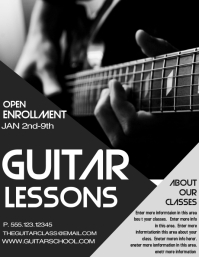 850 Guitar Lessons Customizable Design Templates Postermywall