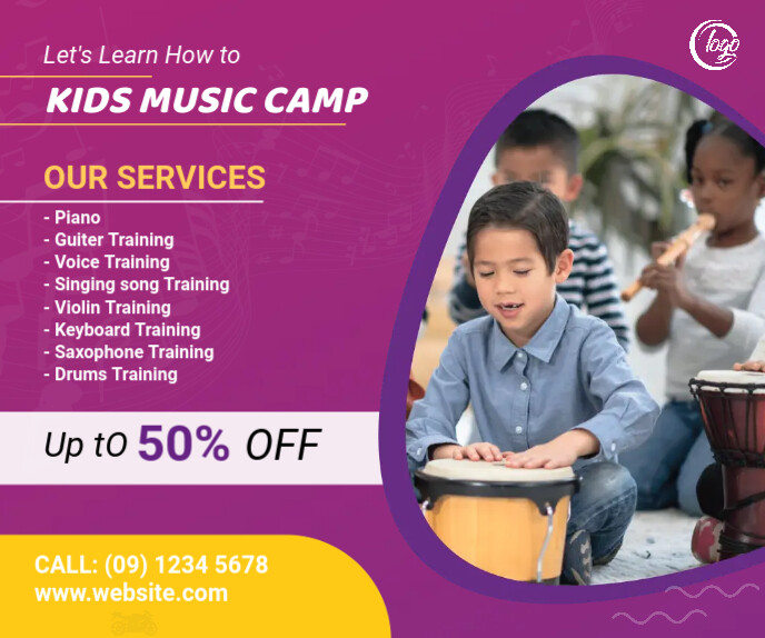Music Lesson Services Flyer Template | PosterMyWall