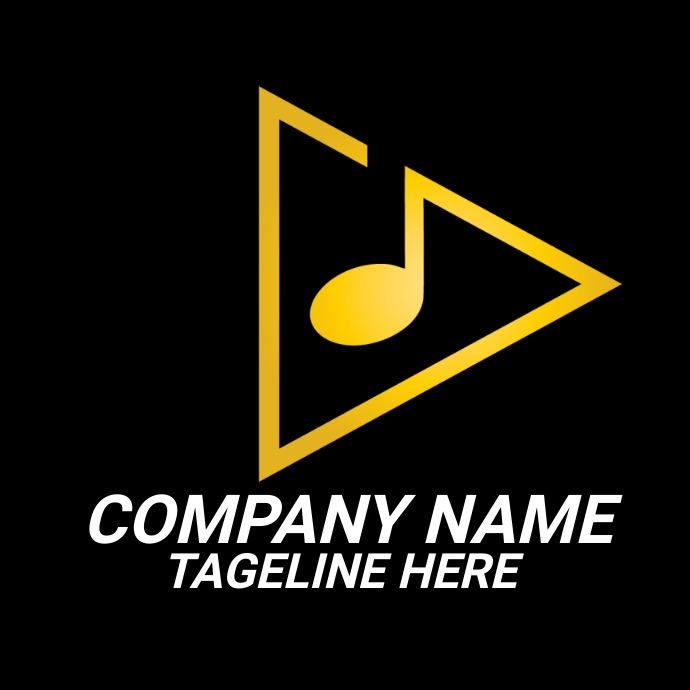 music logo template PosterMyWall