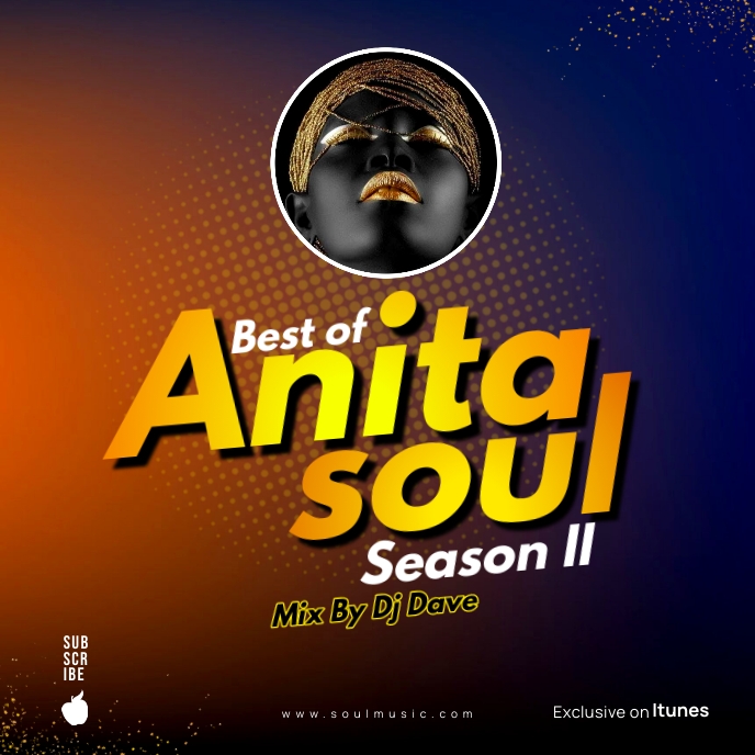 Music mix album cover template