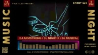 Music Night Blog template