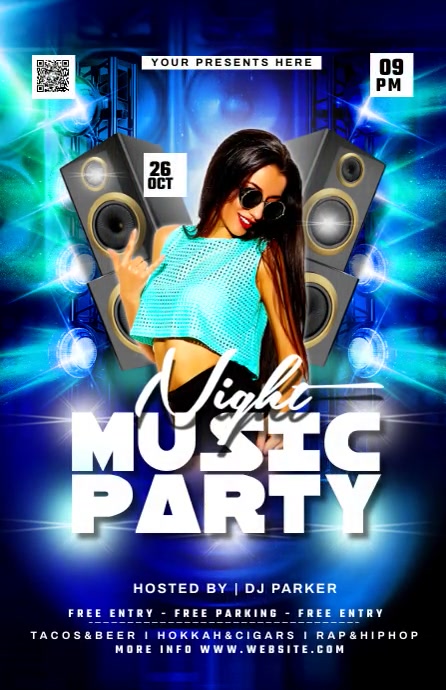 MUSIC NIGHT Template | PosterMyWall