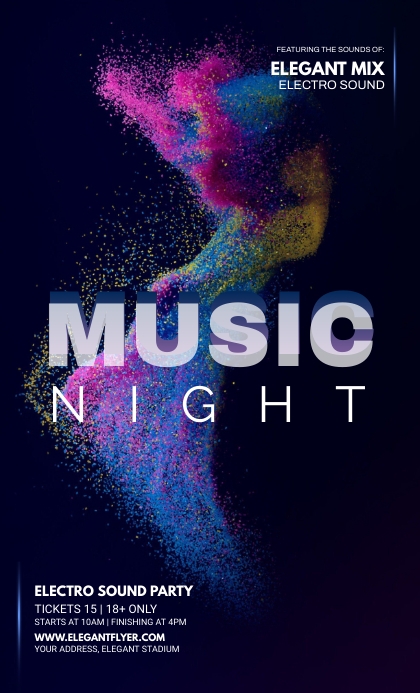 Copy of Music Night | PosterMyWall