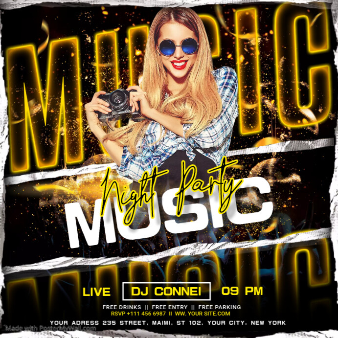 Copy of MUSIC NIGHT | PosterMyWall