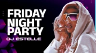 music night party  party thumbnail  youtube thumbnail template