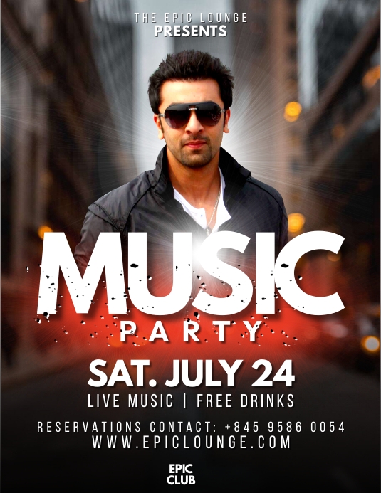 Music party poster template design | PosterMyWall