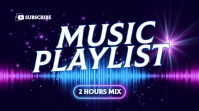 Music Playlist Thumbnail  YouTube Music Thumbnail  Modern Music Thumbnail template