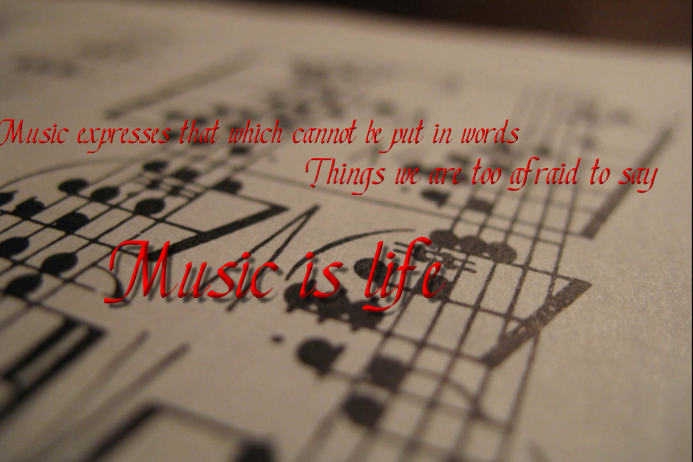 La Modele De Citation De Musique Postermywall