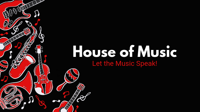 Music Review Blog YouTube Banner template